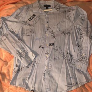 Men’s Button Down Dress Shirt